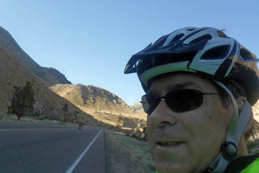 Martin's Ride selfie in Colorado